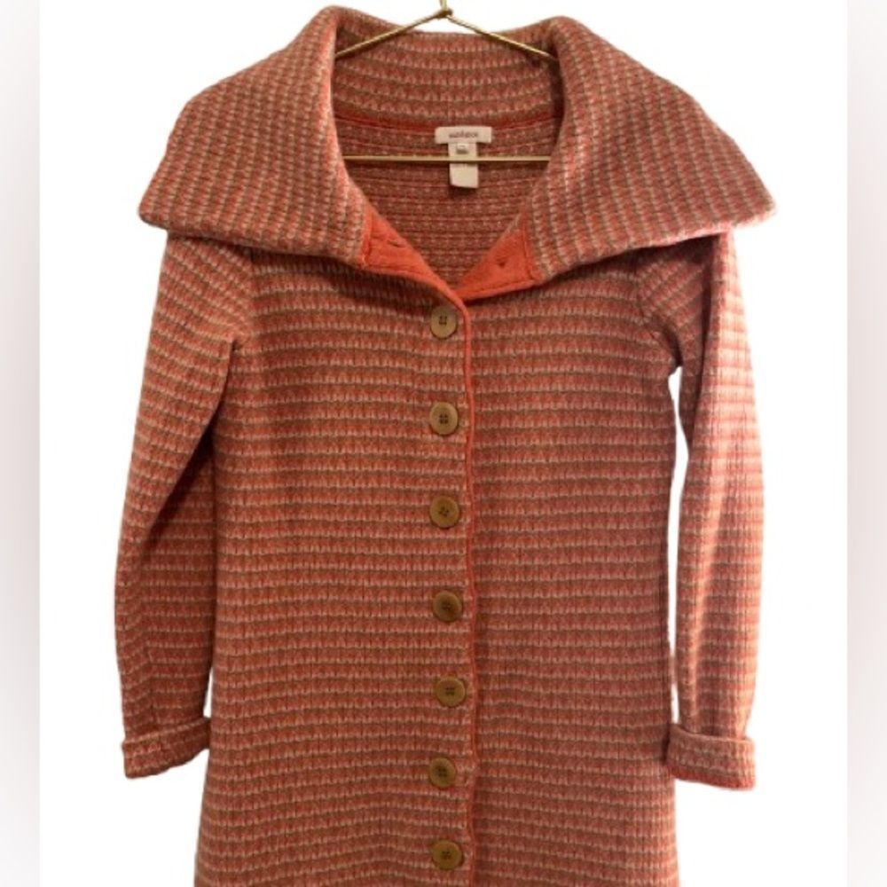 Sundance Coral Pea Coat